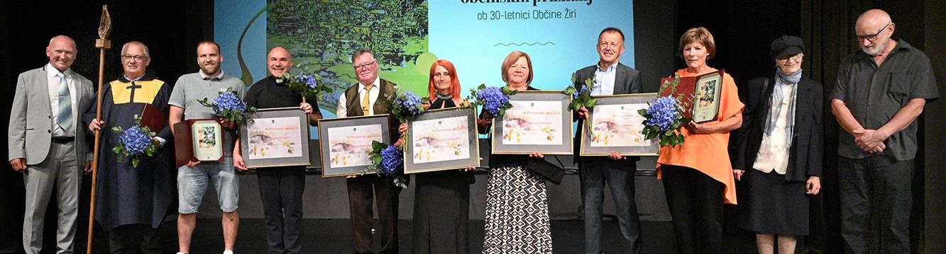 Občinski nagrajenci 2025