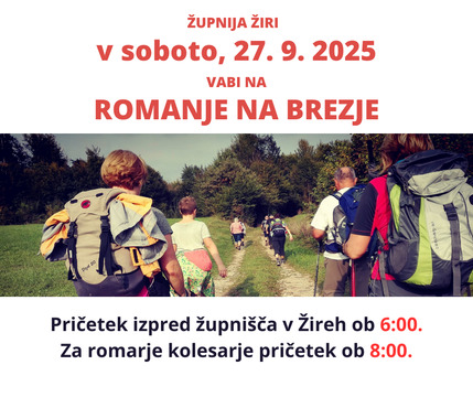 Romanje Brezje 2025