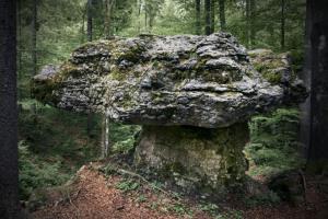 Kamnita miza v Ravnah